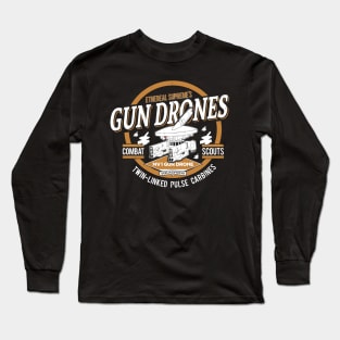 Gun Drones - Damaged Long Sleeve T-Shirt